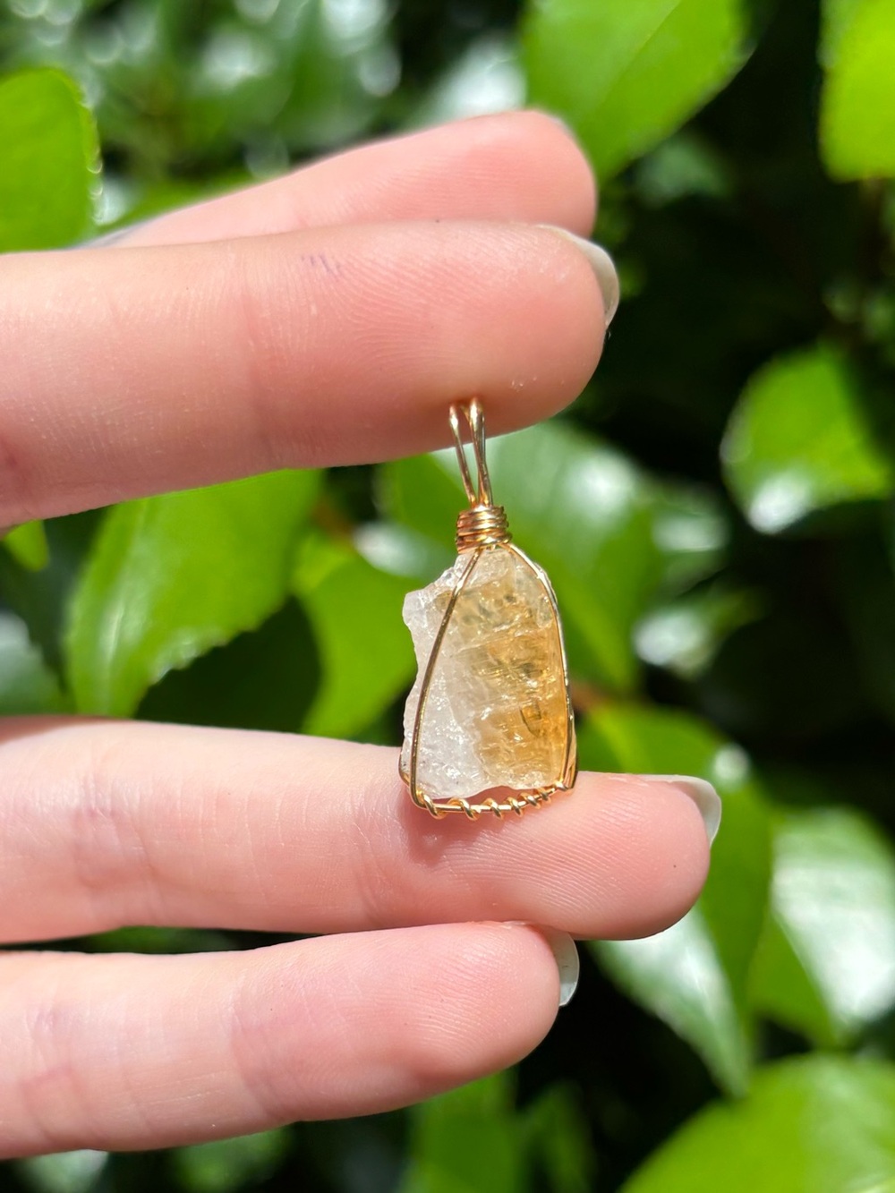 Citrine pendant
